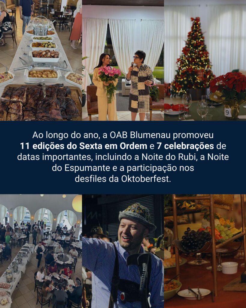 OAB Blumenau projeta 2026 com foco em modernização, formação e aproximação com a advocacia