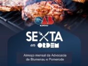 Sexta em Ordem abre a programação de 2026 na OAB Blumenau