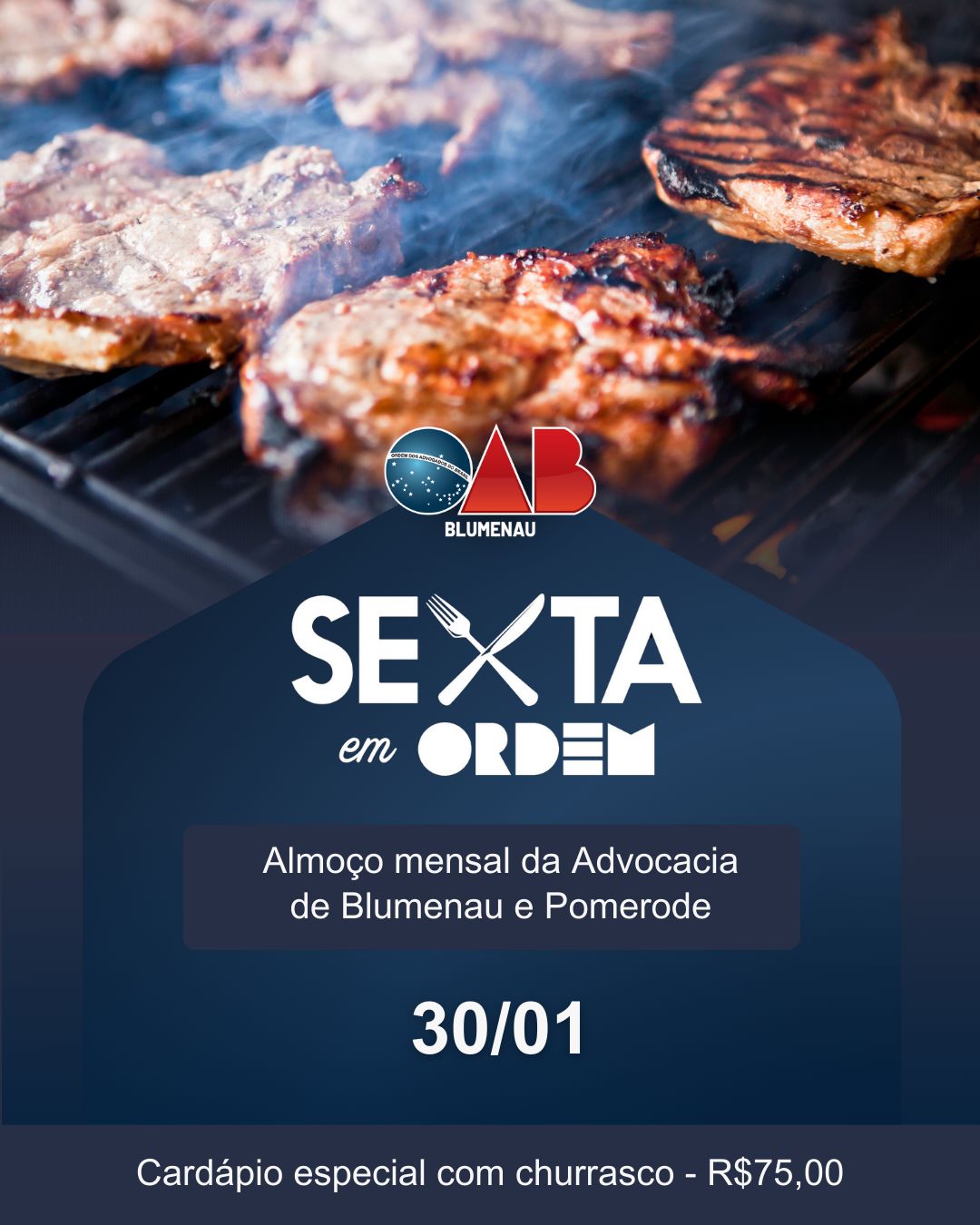 Sexta em Ordem abre a programação de 2026 na OAB Blumenau
