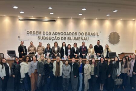 Blumenau zera registros de feminicídio em 2025 com atuação integrada da Rede de Proteção e participação ativa da OAB