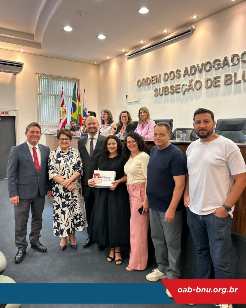 Entrega de Credenciais OAB Blumenau