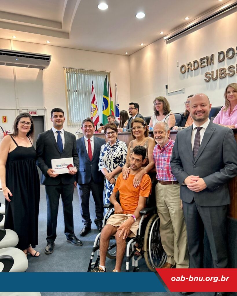 Entrega de Credenciais OAB Blumenau