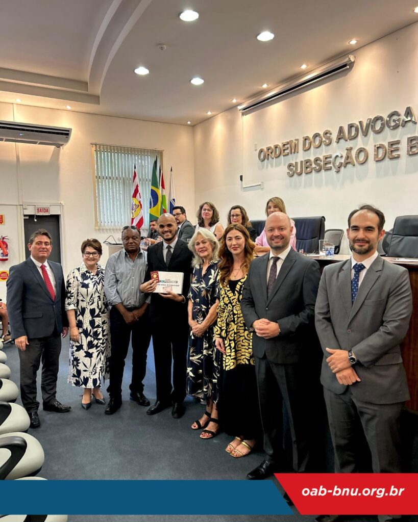 Entrega de Credenciais OAB Blumenau