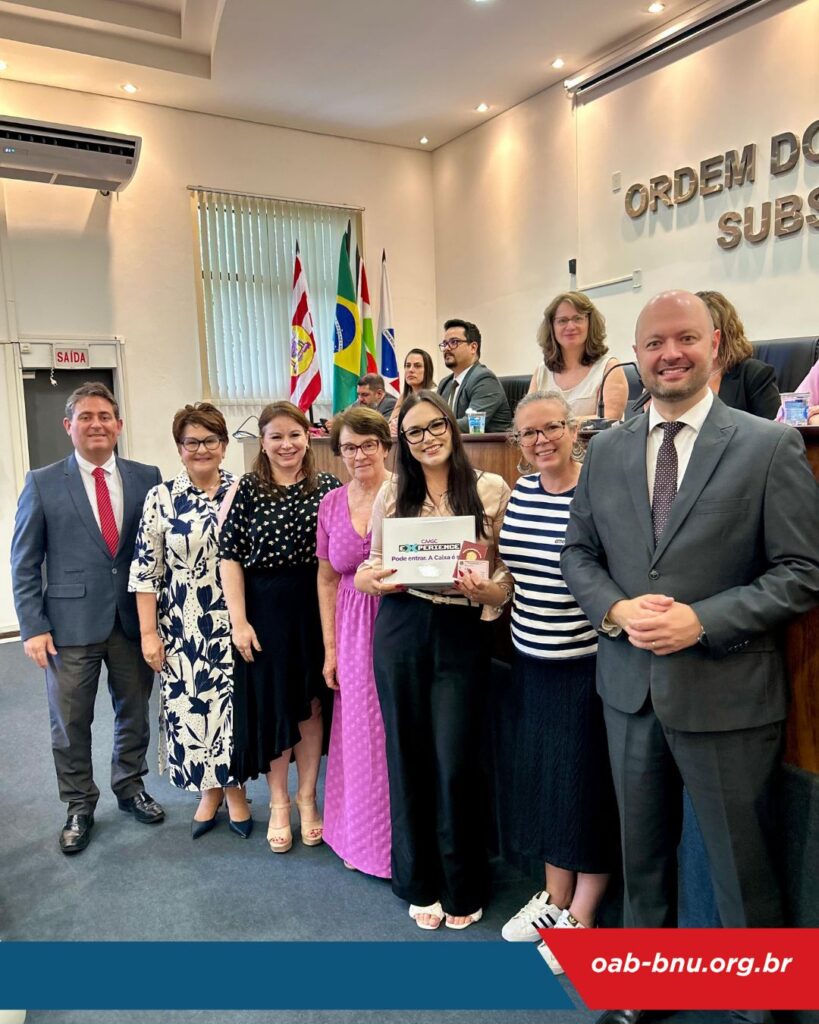 Entrega de Credenciais OAB Blumenau