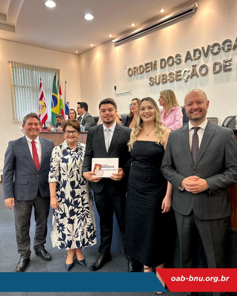 Entrega de Credenciais OAB Blumenau