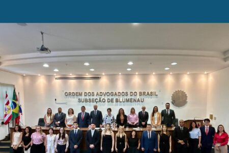 Entrega de Credenciais OAB Blumenau