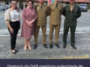 OAB Blumenau participa de Solenidade no 10º BPM