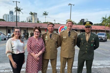 OAB Blumenau participa de Solenidade no 10º BPM