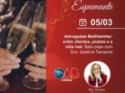 OAB Blumenau promove noite especial em celebração às mulheres na advocacia