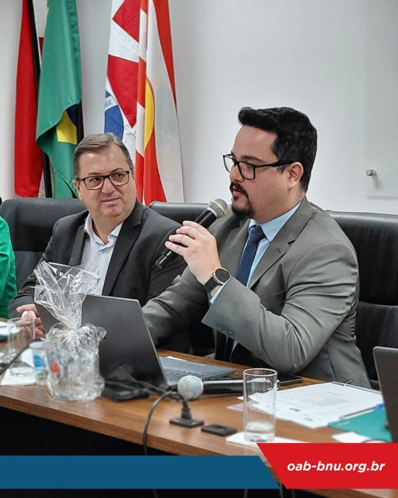 Conselho da OAB Blumenau debate gestão, inovação e fortalecimento da advocacia em 2ª Sessão Ordinária