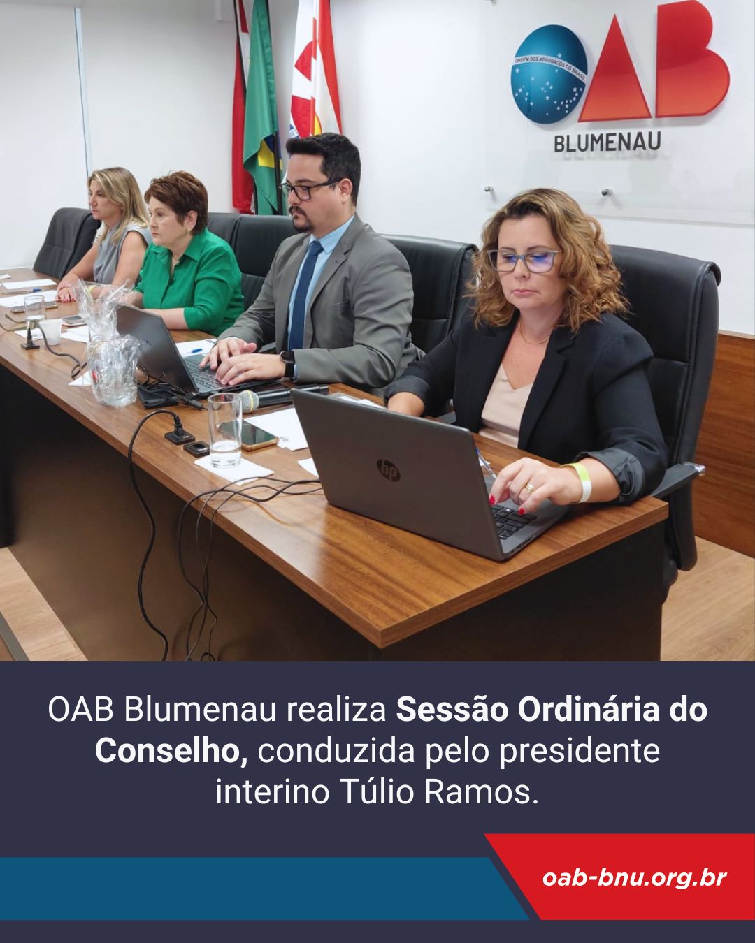 Conselho da OAB Blumenau debate gestão, inovação e fortalecimento da advocacia em 2ª Sessão Ordinária Conselho da OAB Blumenau debate gestão, inovação e fortalecimento da advocacia em 2ª Sessão Ordinária