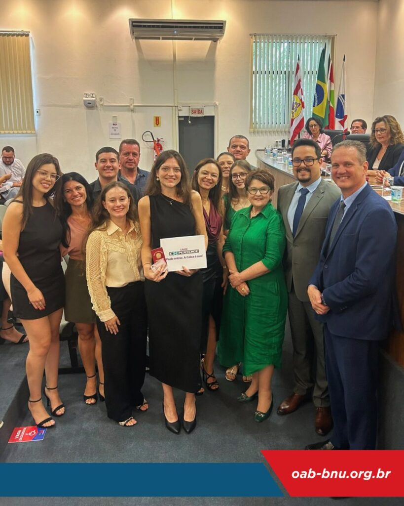 Novos Advogados Prestam Compromisso em Solenidade na OAB Blumenau