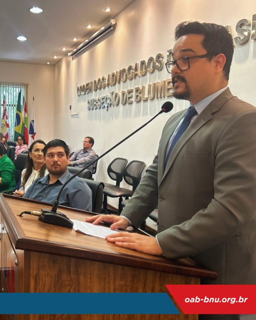 Novos Advogados Prestam Compromisso em Solenidade na OAB Blumenau