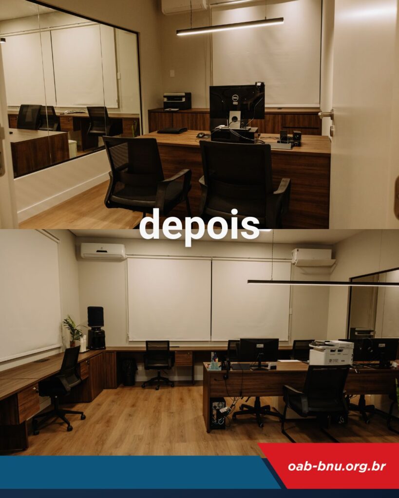 OAB Blumenau entrega reforma da área administrativa da sede