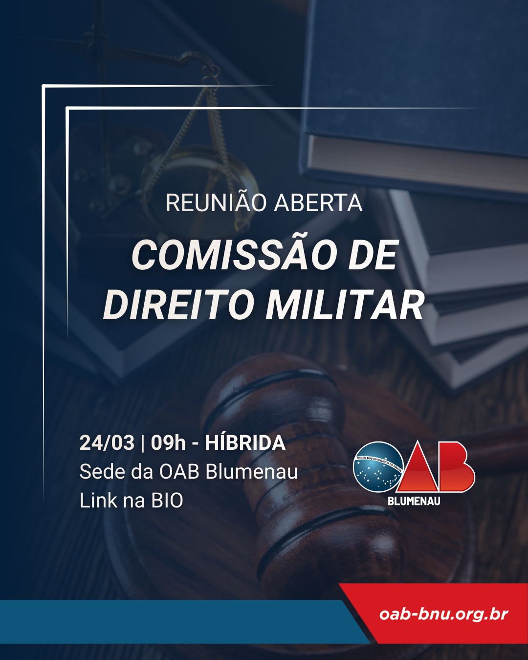Comissão de Direito Militar da OAB Blumenau promove reunião inaugural de 2026 Comissão de Direito Militar da OAB Blumenau promove reunião inaugural de 2026