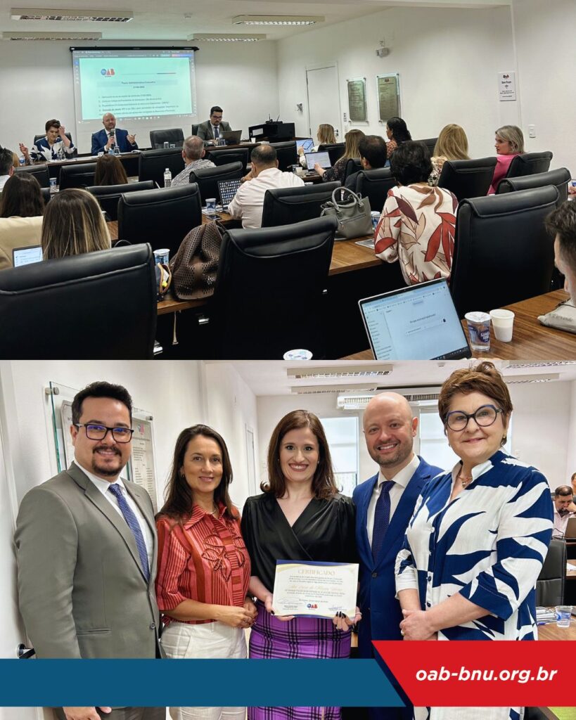 OAB Blumenau avança em pautas estratégicas e reforça segurança da advocacia na 3ª sessão ordinária de 2026