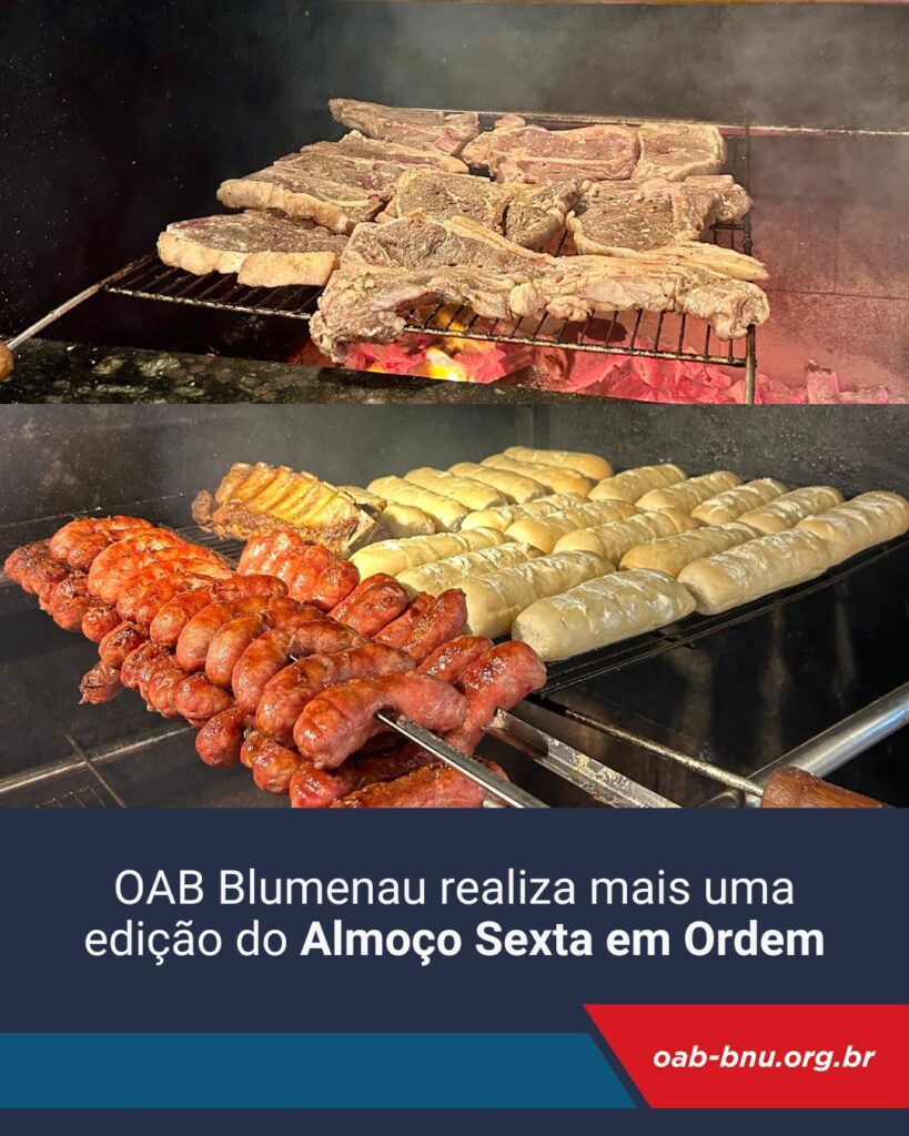 Sexta em Ordem reúne advocacia em mais um encontro de integração na OAB Blumenau