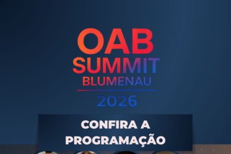 OAB Summit Blumenau 2026 reúne inovação, tecnologia e prática jurídica