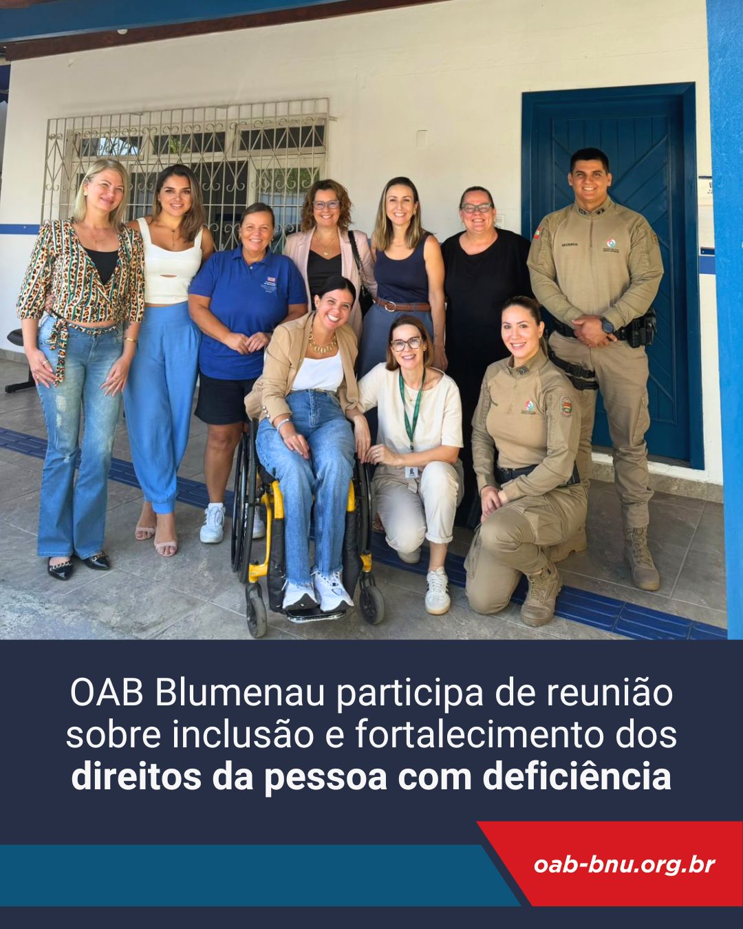 OAB Blumenau participa de reunião sobre inclusão e fortalecimento dos direitos da pessoa com deficiência OAB Blumenau participa de reunião sobre inclusão e fortalecimento dos direitos da pessoa com deficiência