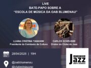 OAB Blumenau apresenta Escola de Música em live especial aberta à comunidade