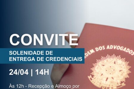 OAB Blumenau realiza solenidade de entrega de credenciais a novos advogados nesta sexta-feira