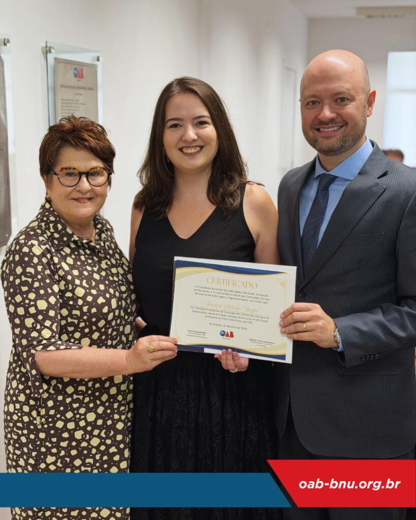 Sessão do Conselho da OAB Blumenau destaca pautas institucionais e nomeações de comissões