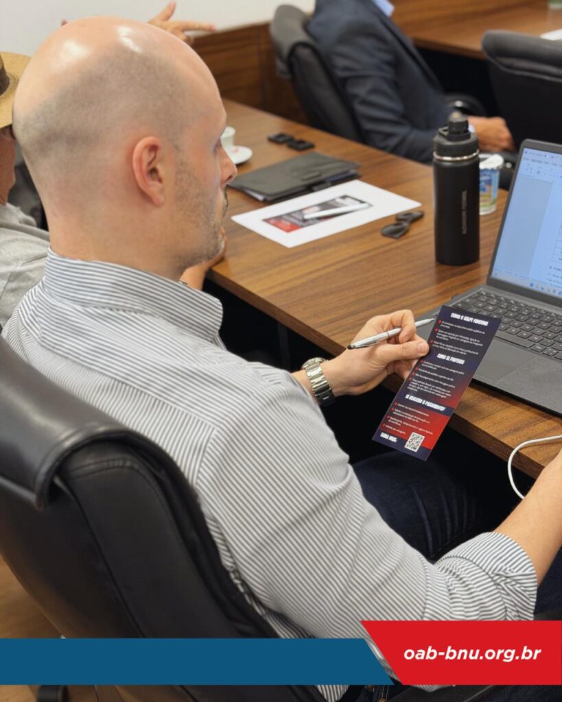 Sessão do Conselho da OAB Blumenau destaca pautas institucionais e nomeações de comissões