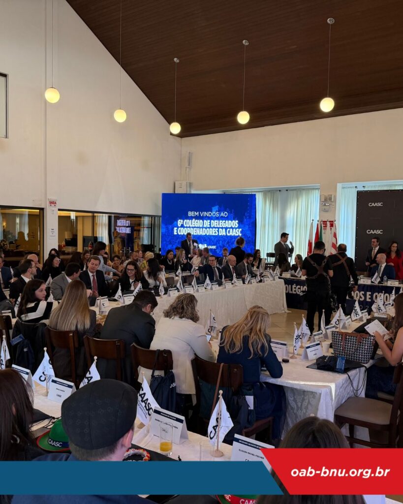 Blumenau promove reunião histórica conjunta da OAB/SC e CAASC