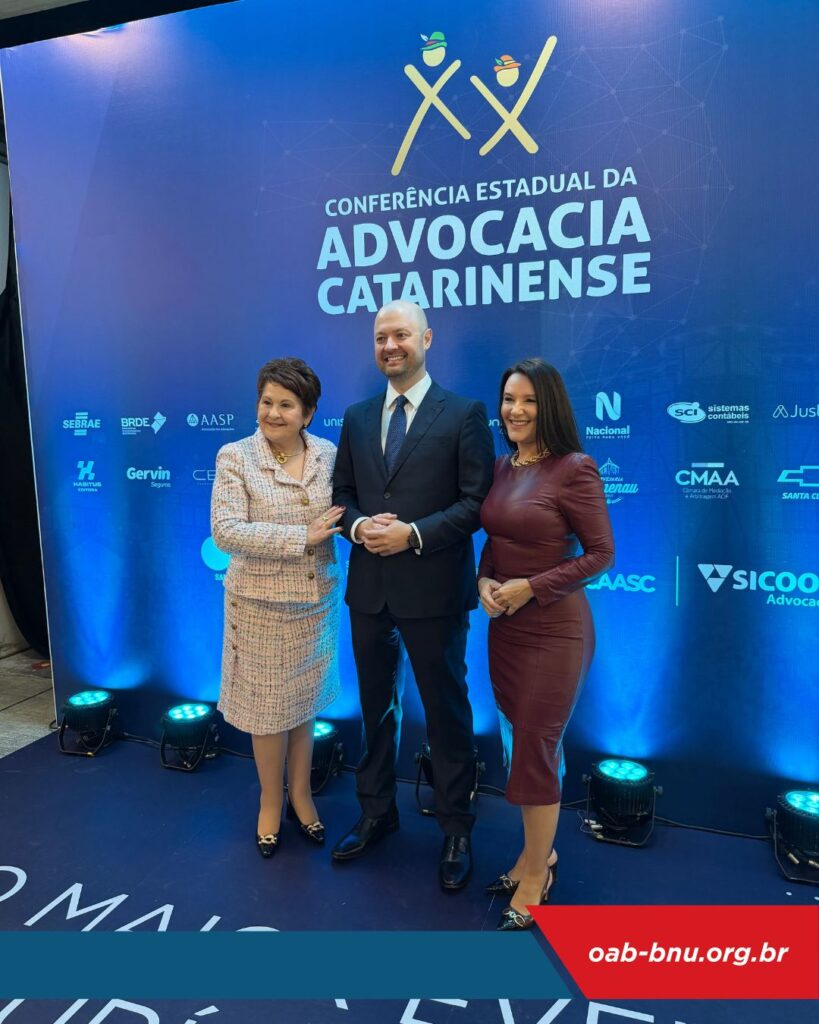 Blumenau vira “capital jurídica de SC” e reúne mais de 5 mil advogados na XX Conferência Estadual da Advocacia Catarinense