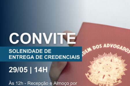 OAB Blumenau realiza cerimônia de entrega de credenciais para novos advogados e advogadas nesta sexta-feira