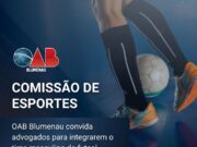 Comissão de Esportes da OAB Blumenau inicia formação de equipe masculina de futsal para Campeonato Estadual