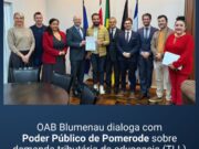 OAB Blumenau leva ao Poder Público de Pomerode pleito pela isenção da Taxa de Licença e Localização para a advocacia