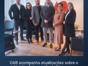 OAB Blumenau acompanha avanços do Distrito de Inovação e reforça integração da advocacia com o ecossistema tecnológico