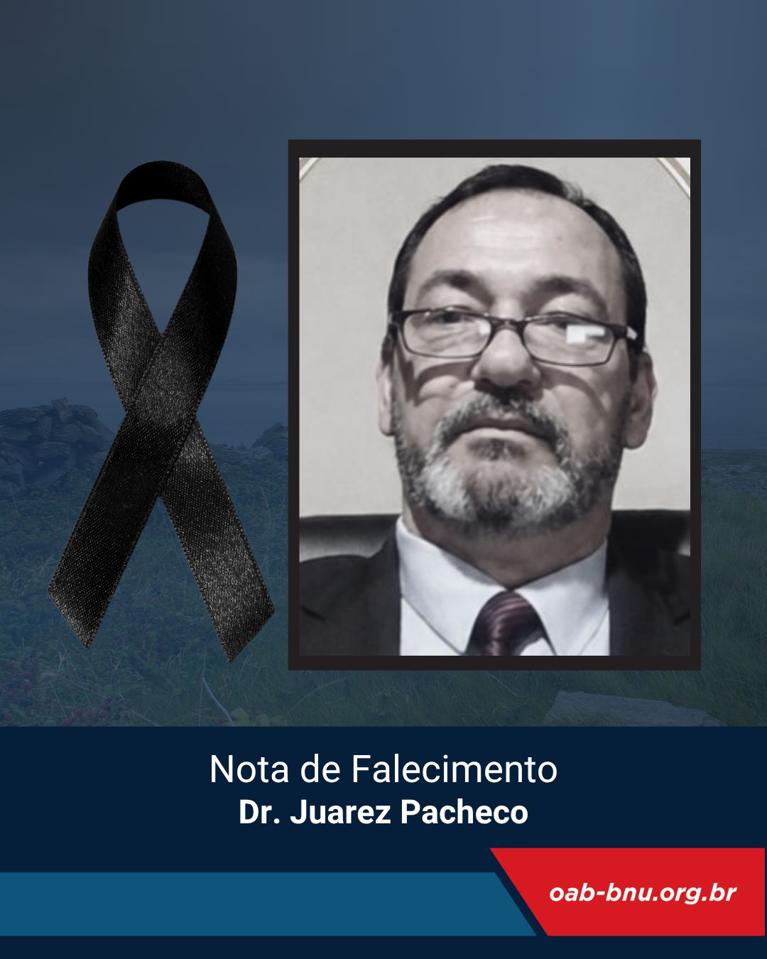 NOTA DE FALECIMENTO NOTA DE FALECIMENTO