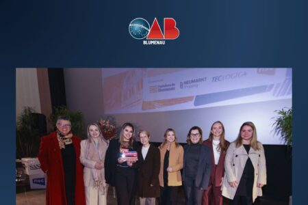 Comissão OAB Por Elas conquista Prêmio Viva Blumenau 2026 na categoria Antonietas