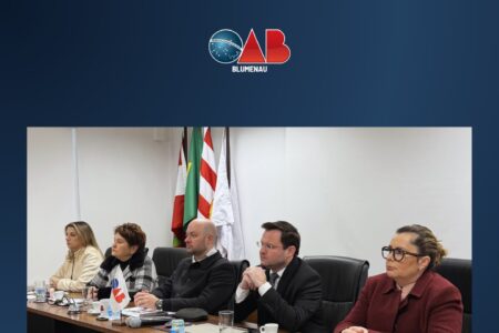Conselho da OAB Blumenau realiza Sessão Ordinária com foco na gestão institucional, prerrogativas e fortalecimento da advocacia