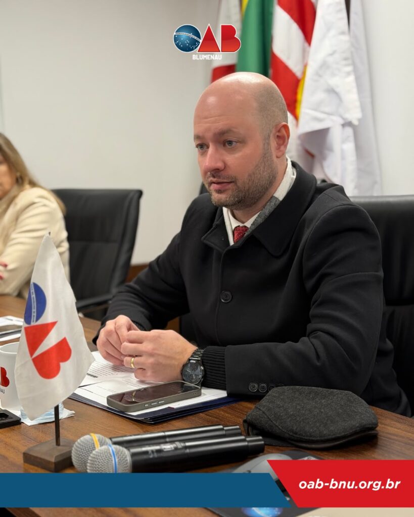 Conselho da OAB Blumenau realiza Sessão Ordinária com foco na gestão institucional, prerrogativas e fortalecimento da advocacia