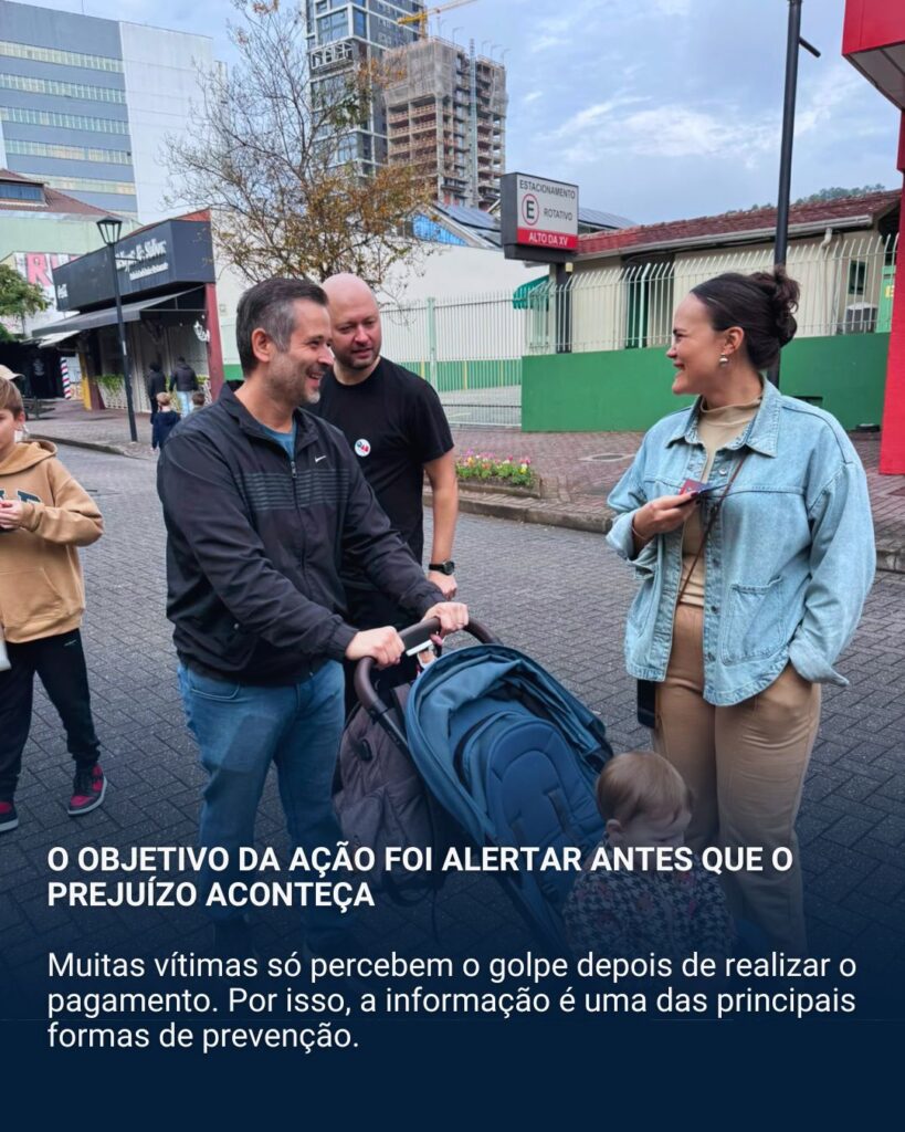 OAB Blumenau promove ação de conscientização para prevenir o golpe do falso advogado