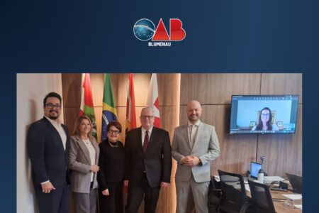 OAB Blumenau fortalece parcerias institucionais e avança em projetos para a advocacia e a sociedade