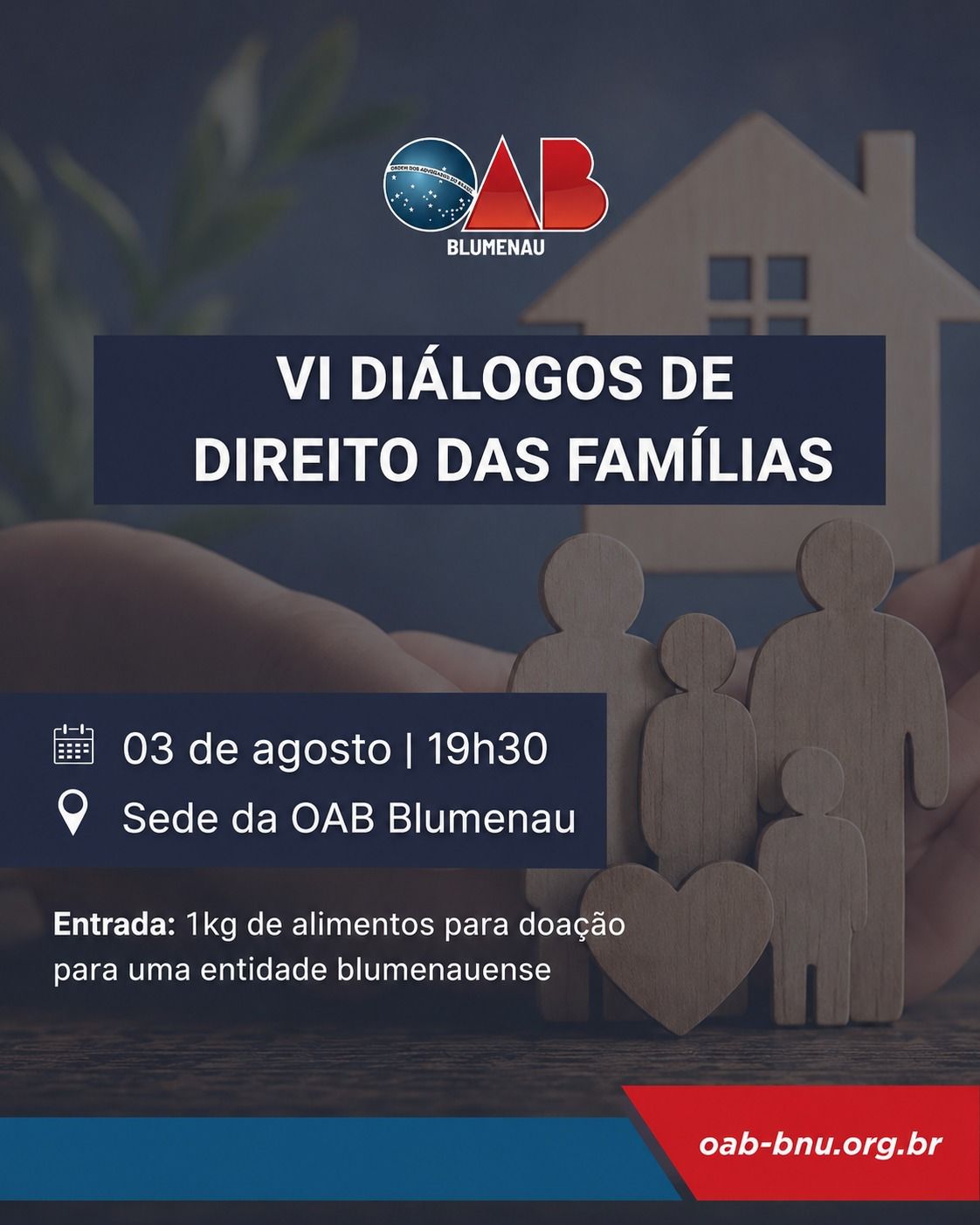 OAB Blumenau promove encontro para debater os desafios do Direito das Famílias com magistrados e membros do Ministério Público OAB Blumenau promove encontro para debater os desafios do Direito das Famílias com magistrados e membros do Ministério Público