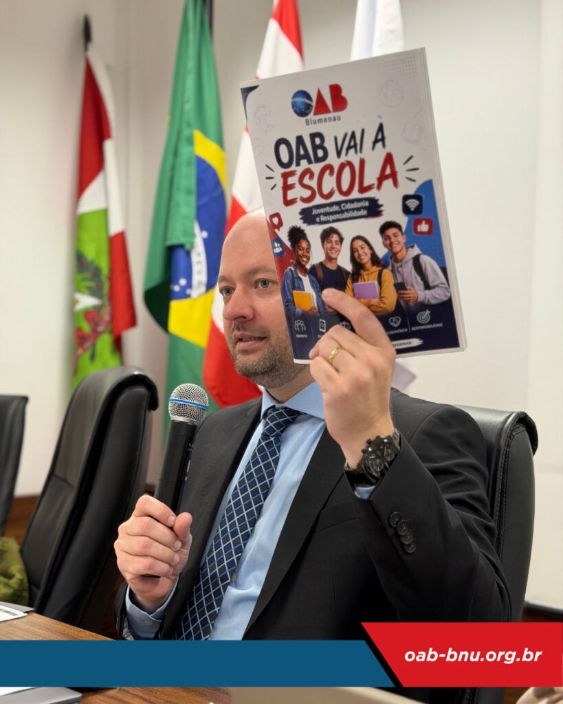 Conselho da OAB Blumenau avança em pautas estratégicas e apresenta programação do Mês da Advocacia