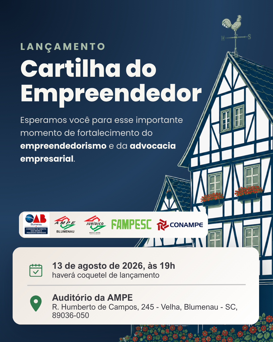 OAB Blumenau amplia apoio aos pequenos negócios e participa do lançamento da Cartilha do Empreendedor OAB Blumenau amplia apoio aos pequenos negócios e participa do lançamento da Cartilha do Empreendedor