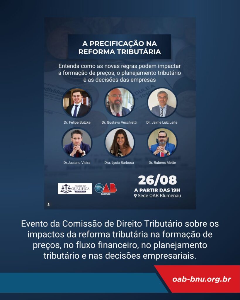 Mês da Advocacia reafirma protagonismo da OAB Blumenau com grandes conquistas e programação histórica