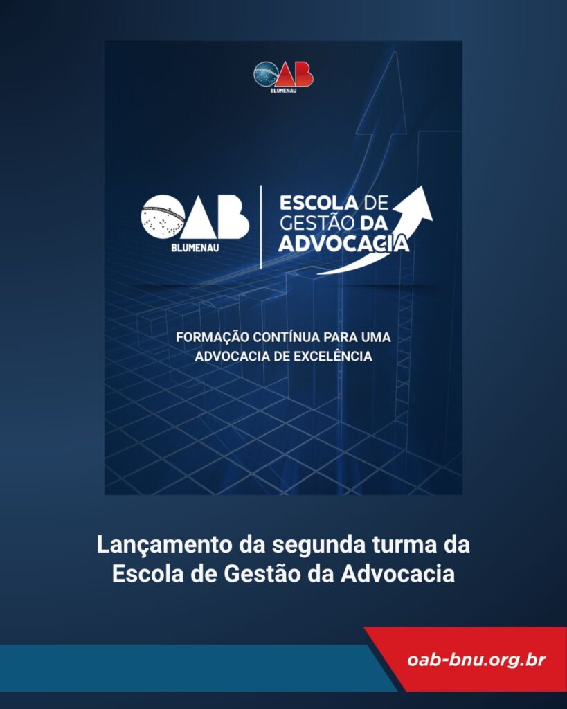 Mês da Advocacia reafirma protagonismo da OAB Blumenau com grandes conquistas e programação histórica