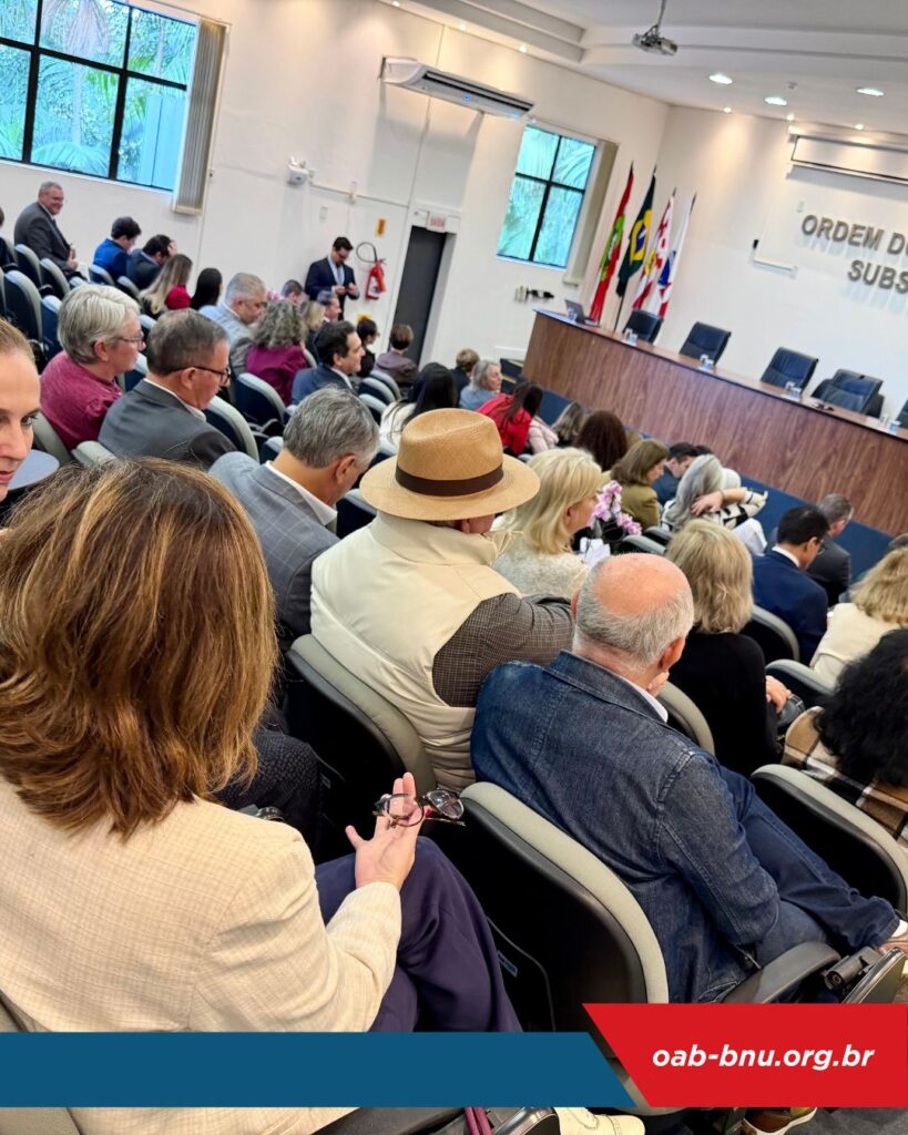 OAB Blumenau recebe novos advogados e reafirma compromisso com o fortalecimento da advocacia