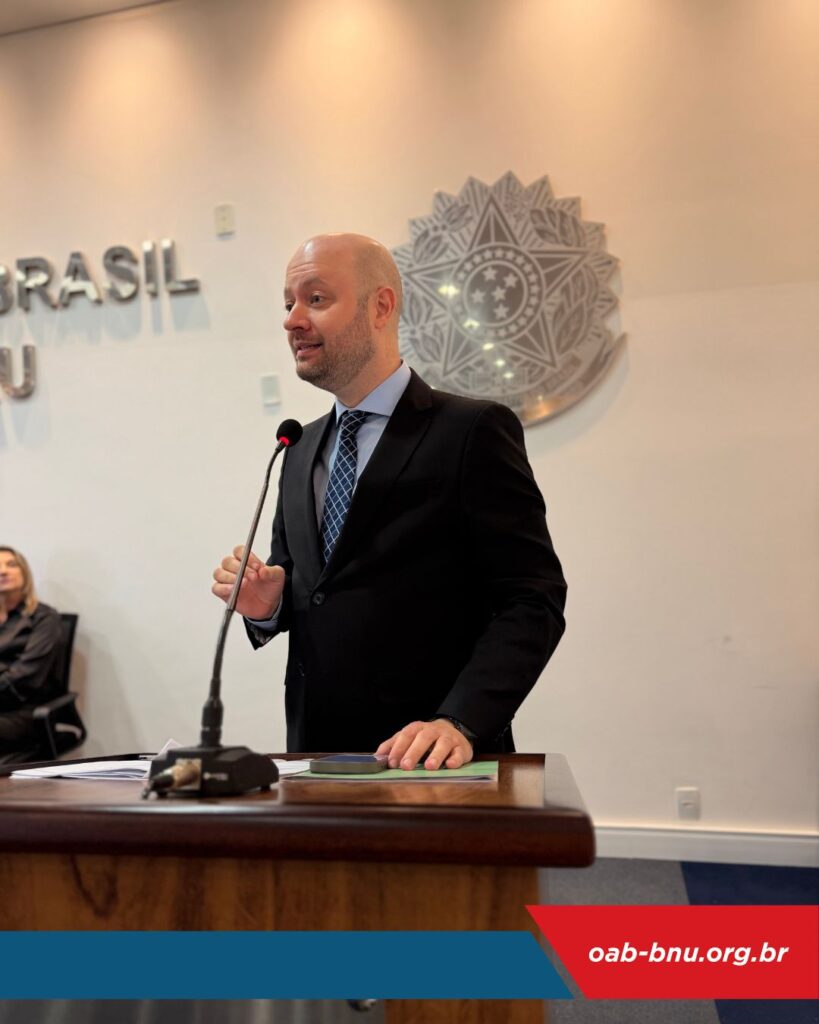 OAB Blumenau recebe novos advogados e reafirma compromisso com o fortalecimento da advocacia