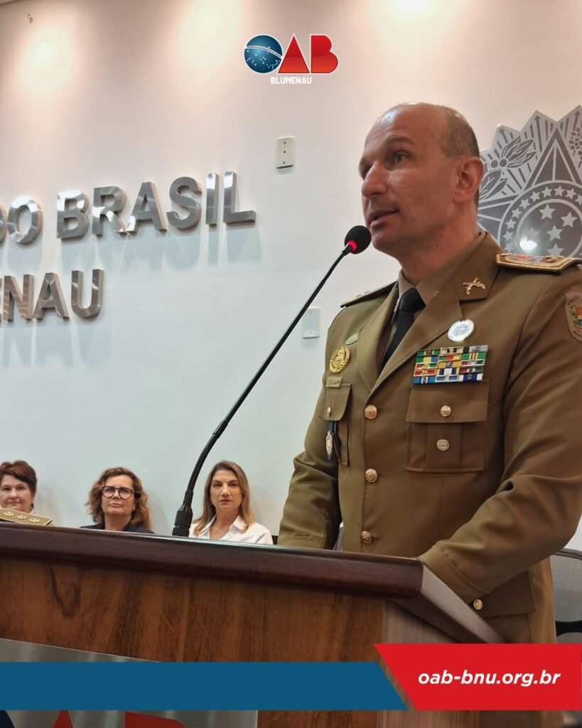 OAB Blumenau reúne Direito e instituições militares em dia de diálogo e conhecimento
