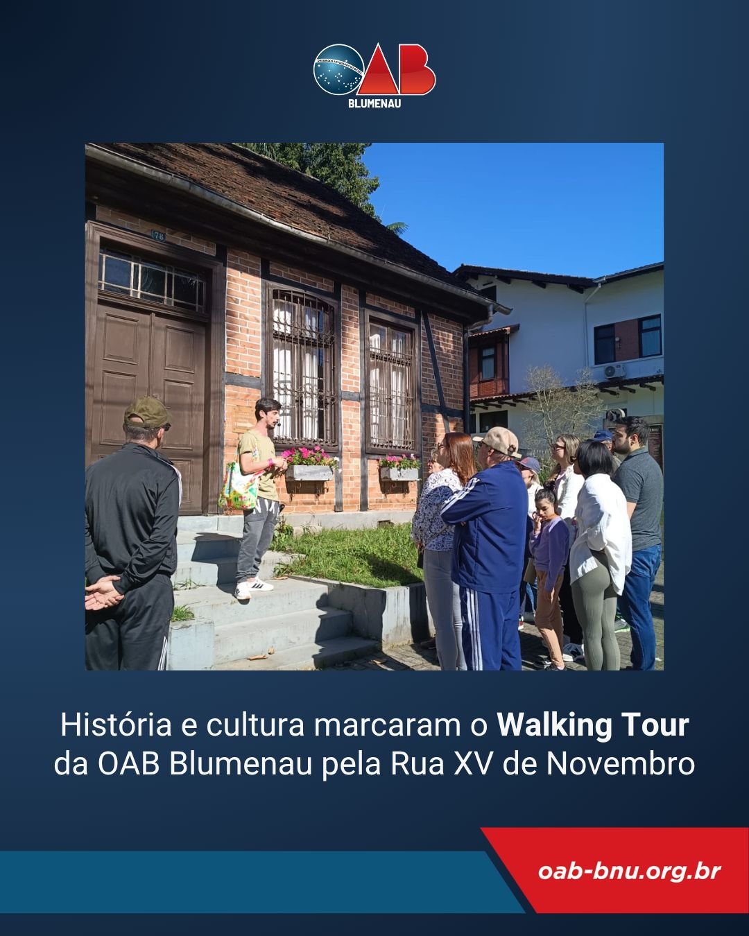 Walking Tour pela Rua XV de Novembro