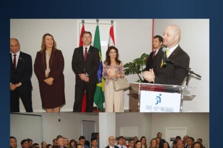 Diretoria da OAB Blumenau participa da inauguração do novo Fórum Trabalhista
