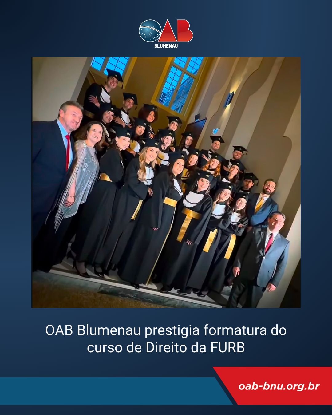Formatura Curso de Direito da FURB